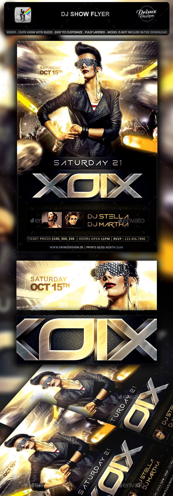 DJ Show Flyer - Events Flyers