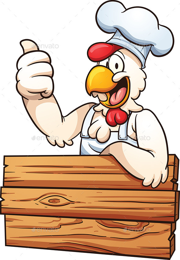 Chicken Chef - Animals Characters
