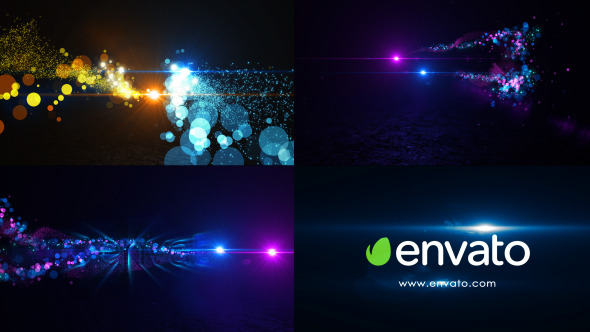 Elegant Particle Logo By Hewittlf Videohive