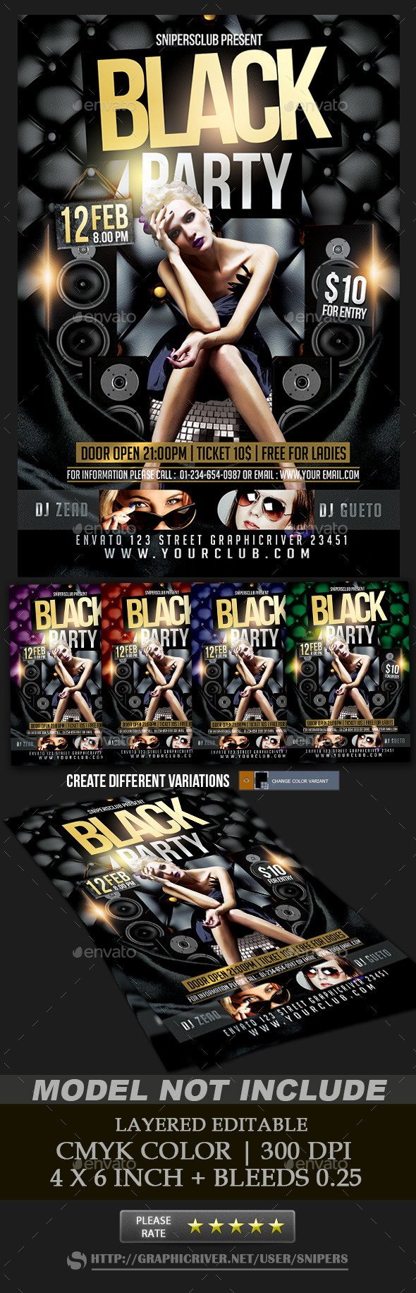 Black Party - Clubs & Parties Events