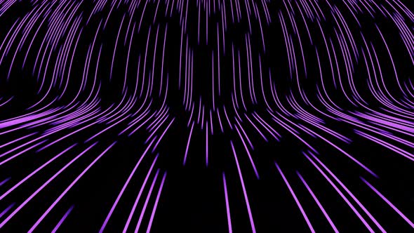 Purple Gradient Flowing Led Neon Lines Seamless Animation Technology Background 3d Render alt