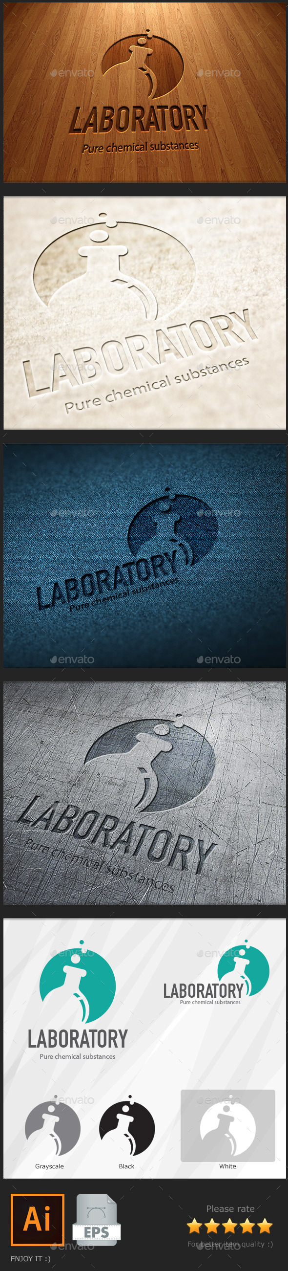 Laboratory Logo - Logo Templates