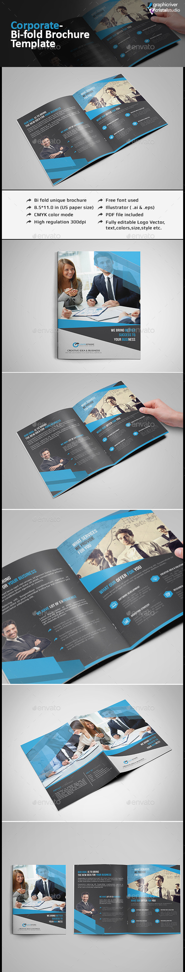 Bi Fold Brochure - Corporate Brochures