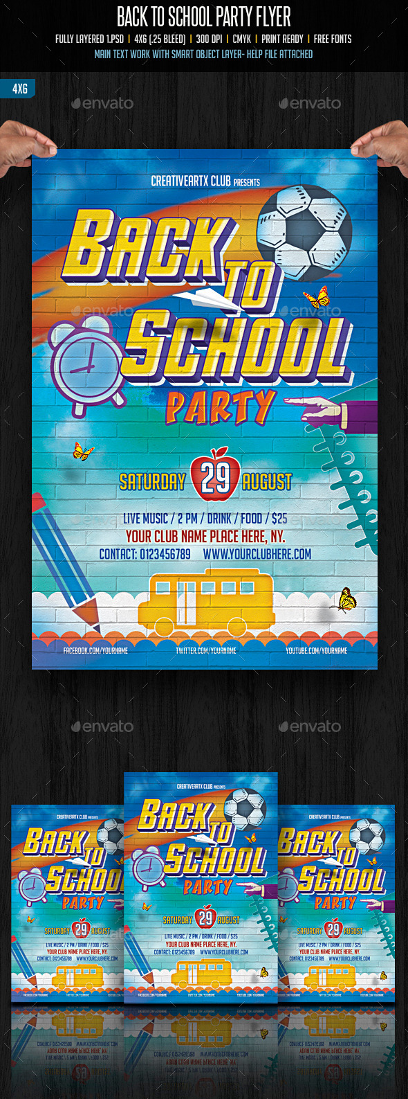 Back to School Party - Clubs & Parties Events
