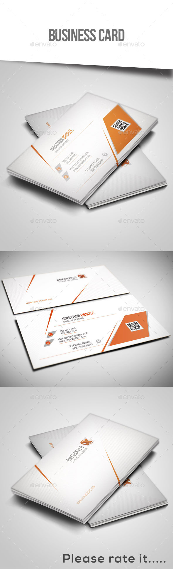 Corporate Business Card - Corporate Business Cards