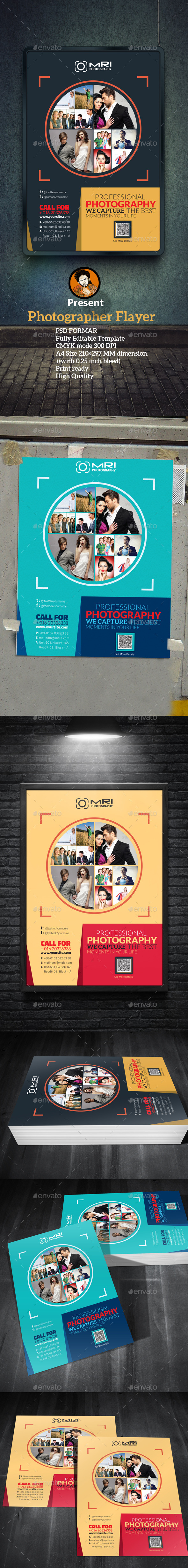 Photographer Flyer - Flyers Print Templates