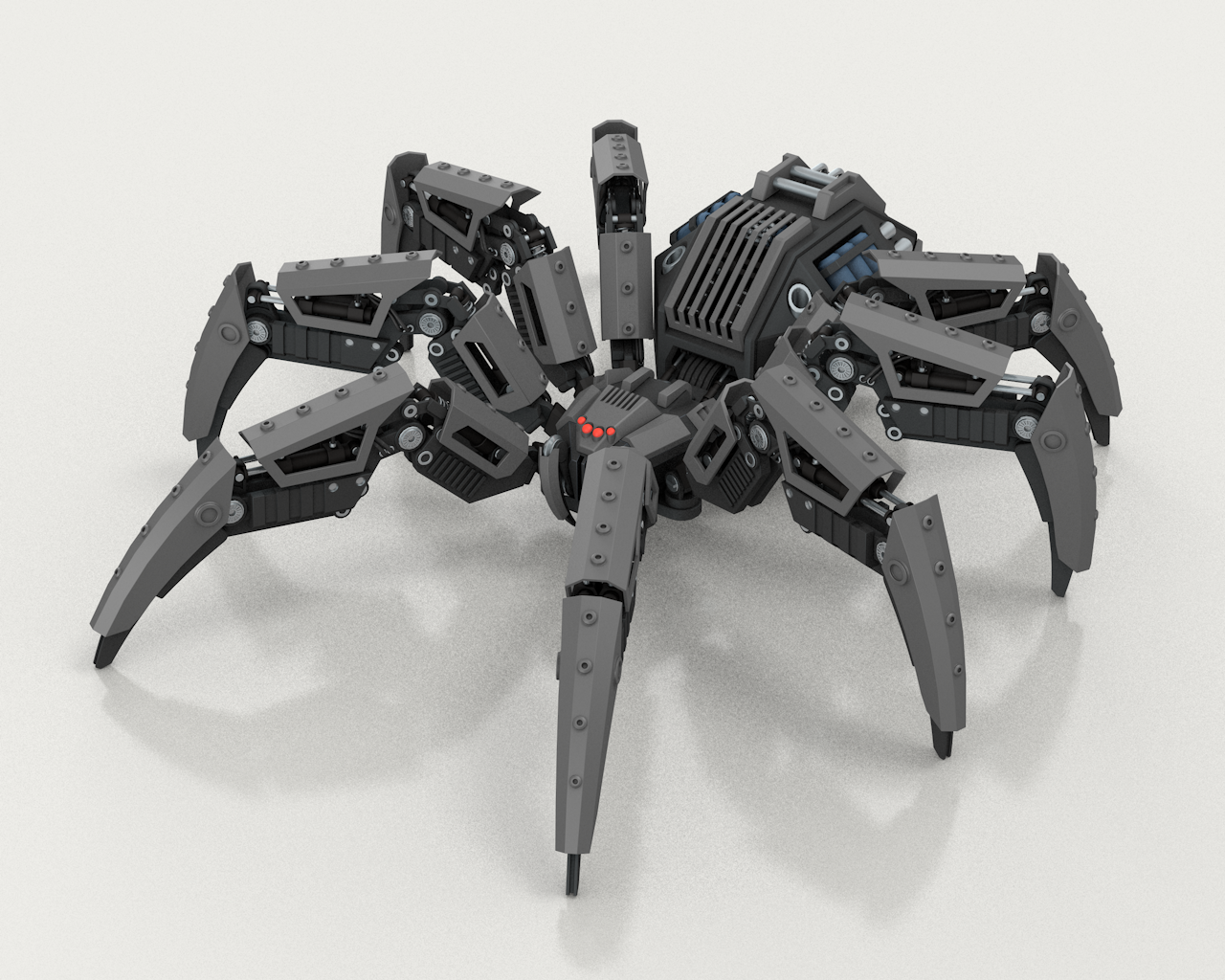  Robot spider  by Vladim00719 3DOcean