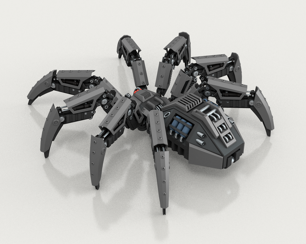  Robot spider  by Vladim00719 3DOcean