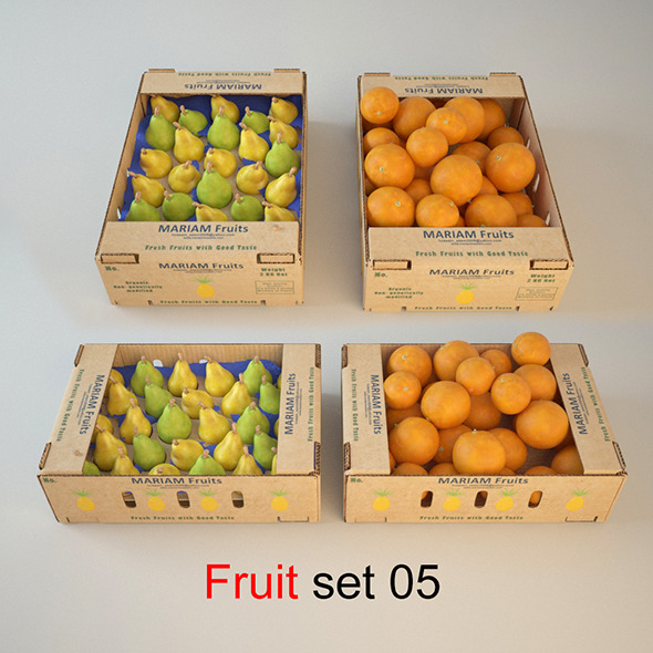 Fruit Set 05 - 3Docean 12425131