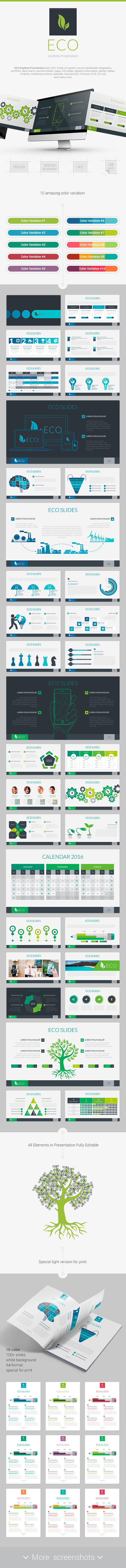 ECO KeyNote - Keynote Templates Presentation Templates