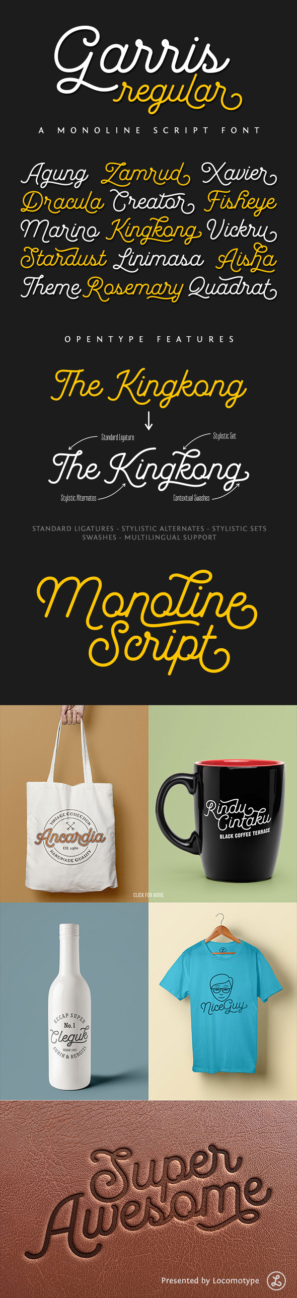 Garris - Hand-writing Script