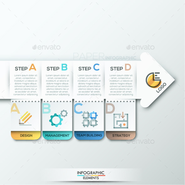 Modern Infographics Paper Template - Infographics