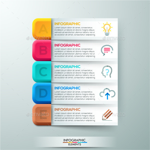 Modern Infographics Paper Template - Infographics