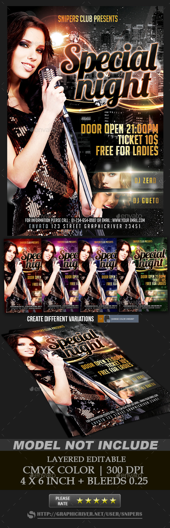 Special Night - Events Flyers