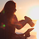 Girl Enjoying The Sunrise Girl Enjoying The Sunrise - VideoHive Item for Sale