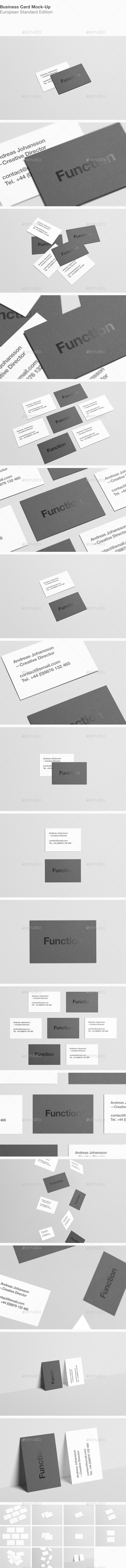 Business Card Mock-Up - Business Cards Print