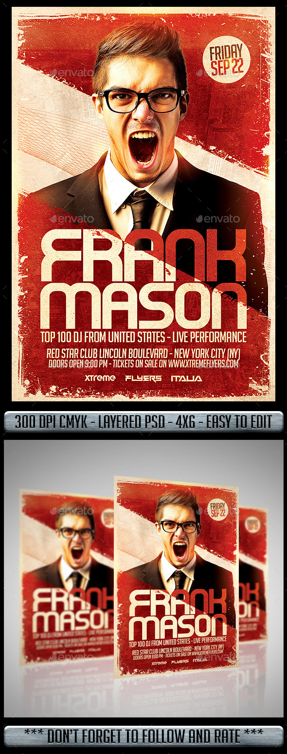 DJ Flyer - Flyers Print Templates