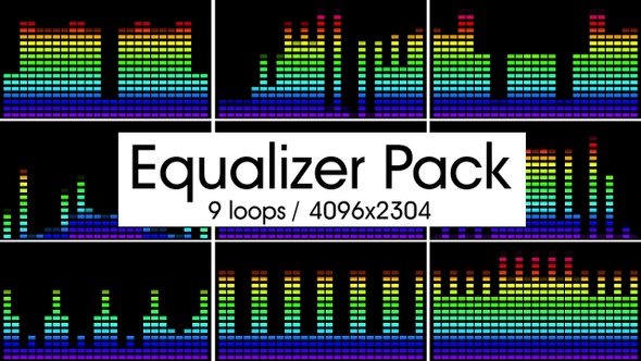 4k Music Equalizer Pack