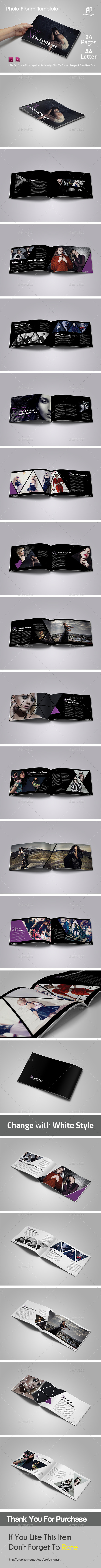 Modern Photo Album Vol.3 - Photo Albums Print Templates