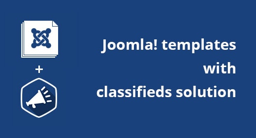 Classifieds Joomla templates