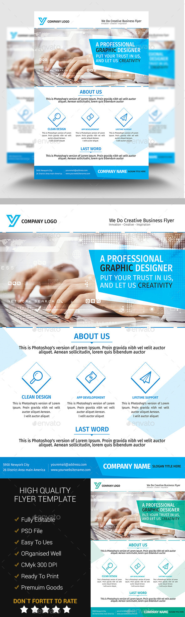 A4 Business Flyer Template 08 A4 Business Flyer Template 08