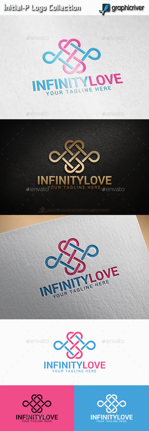 Infinity Love - Abstract Logo Templates