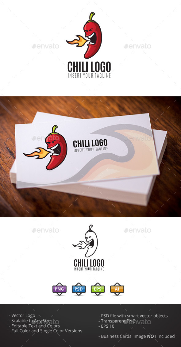 Chili Pepper - Food Logo Templates