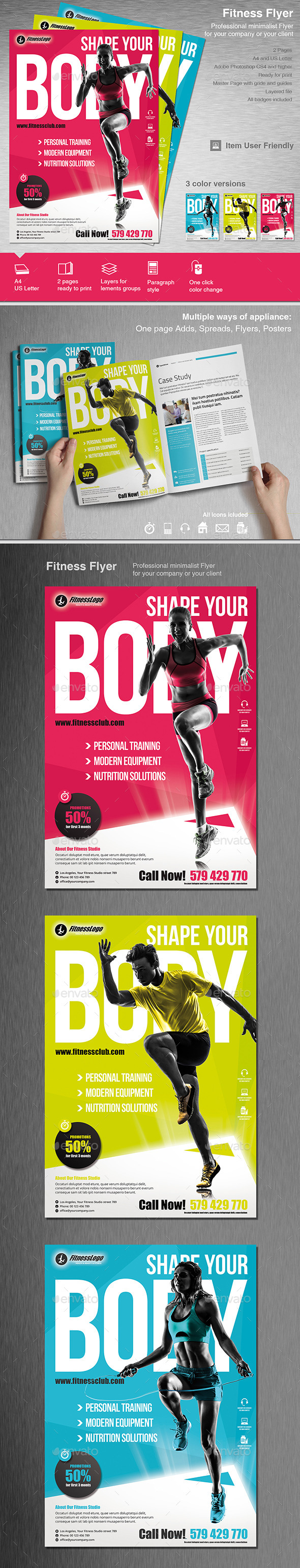 Fitness Flyer - Sports Events