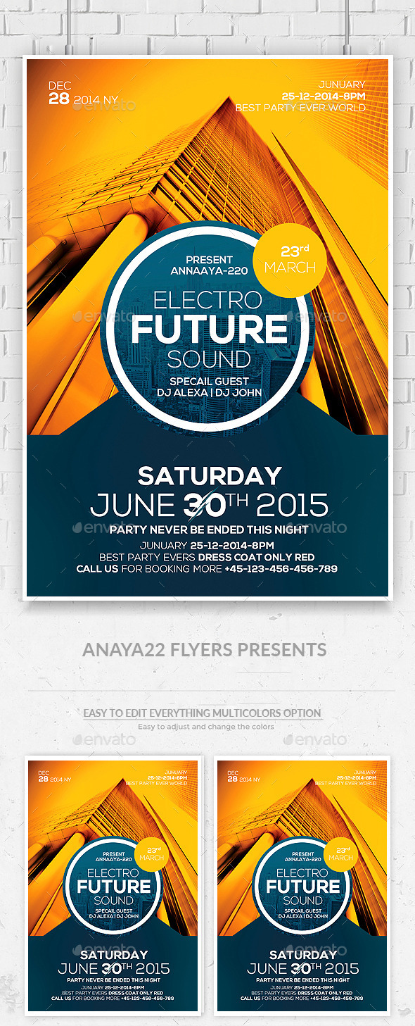City Concert - Flyer / Poster - Clubs & Parties Events