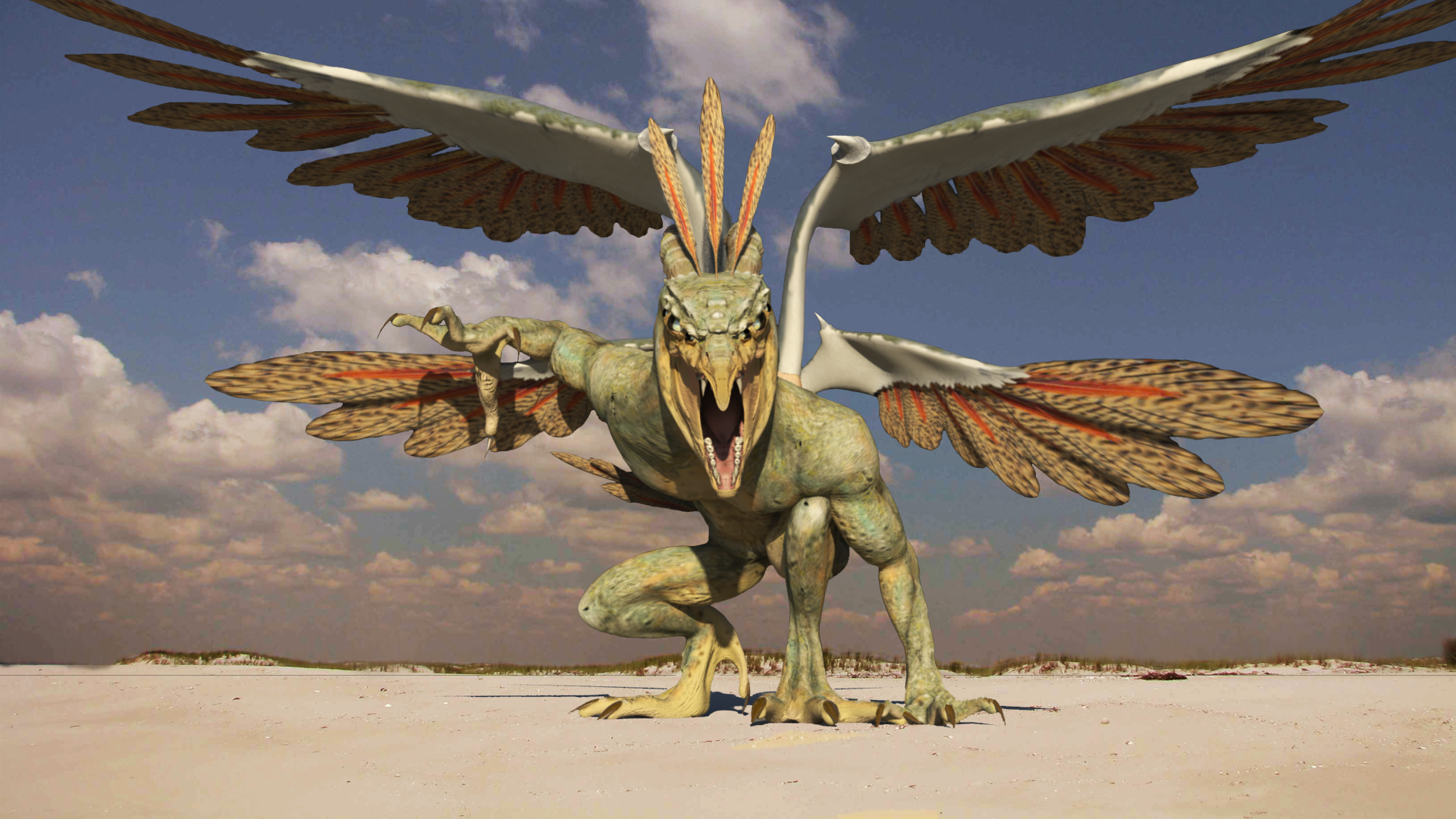 Garuda Dragon By Gunarmmy 3DOcean