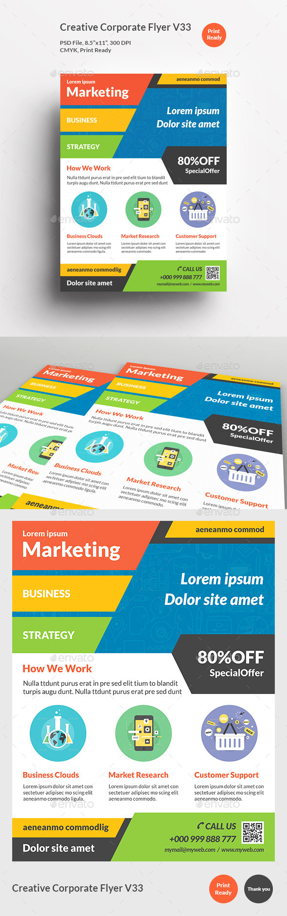 Creative Corporate Flyer V33 - Corporate Flyers