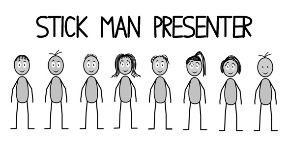 Stick Man Presenter