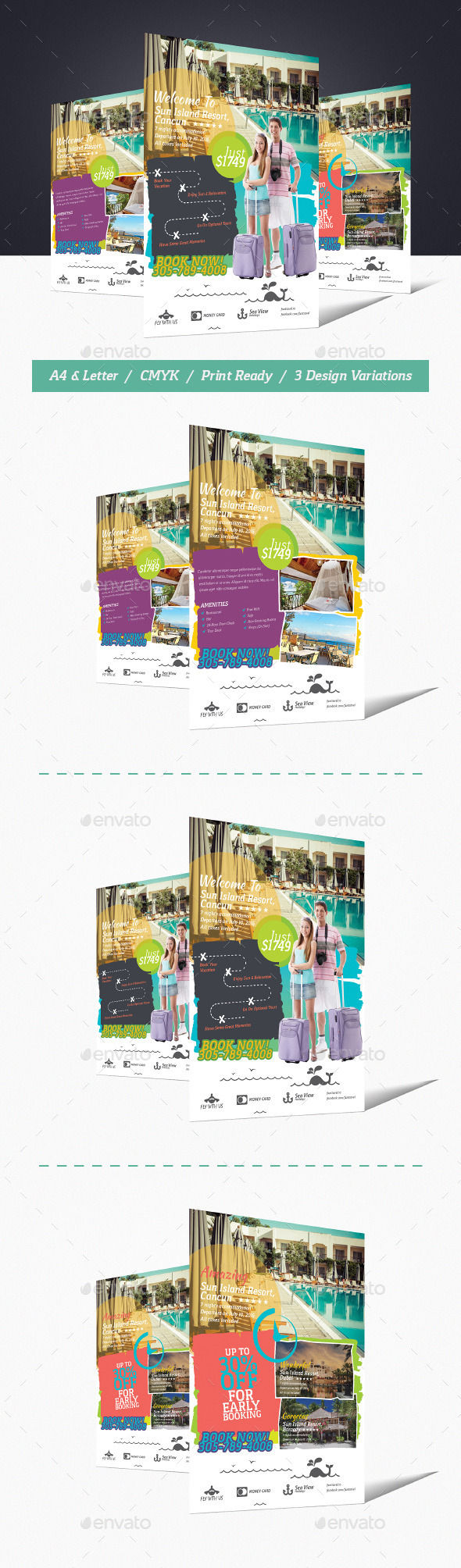 Exotic Travel Flyer - Holidays Events