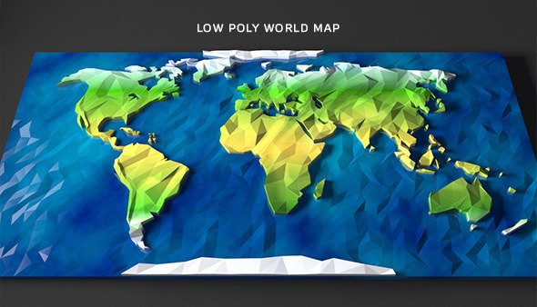 Low Poly World - 3Docean 12451422