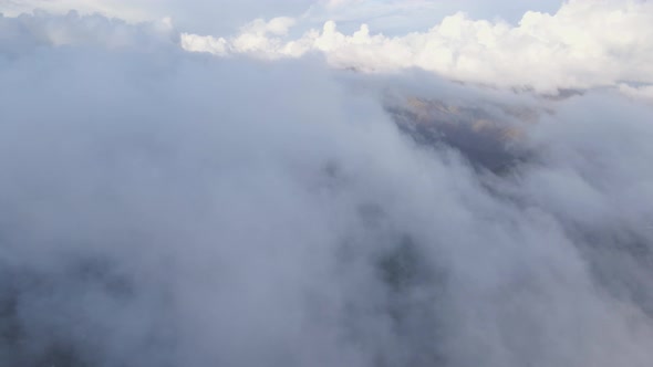 Incredible Views Through the Clouds of the Canary Volcanic Island of La Gomera alt