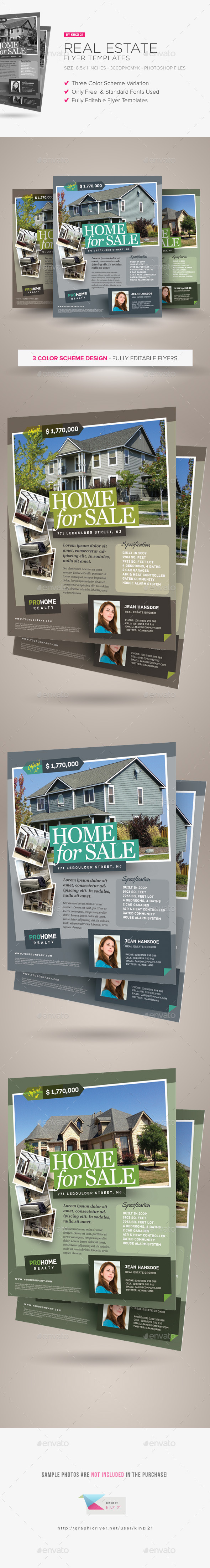 Real Estate Flyer Template - Corporate Flyers