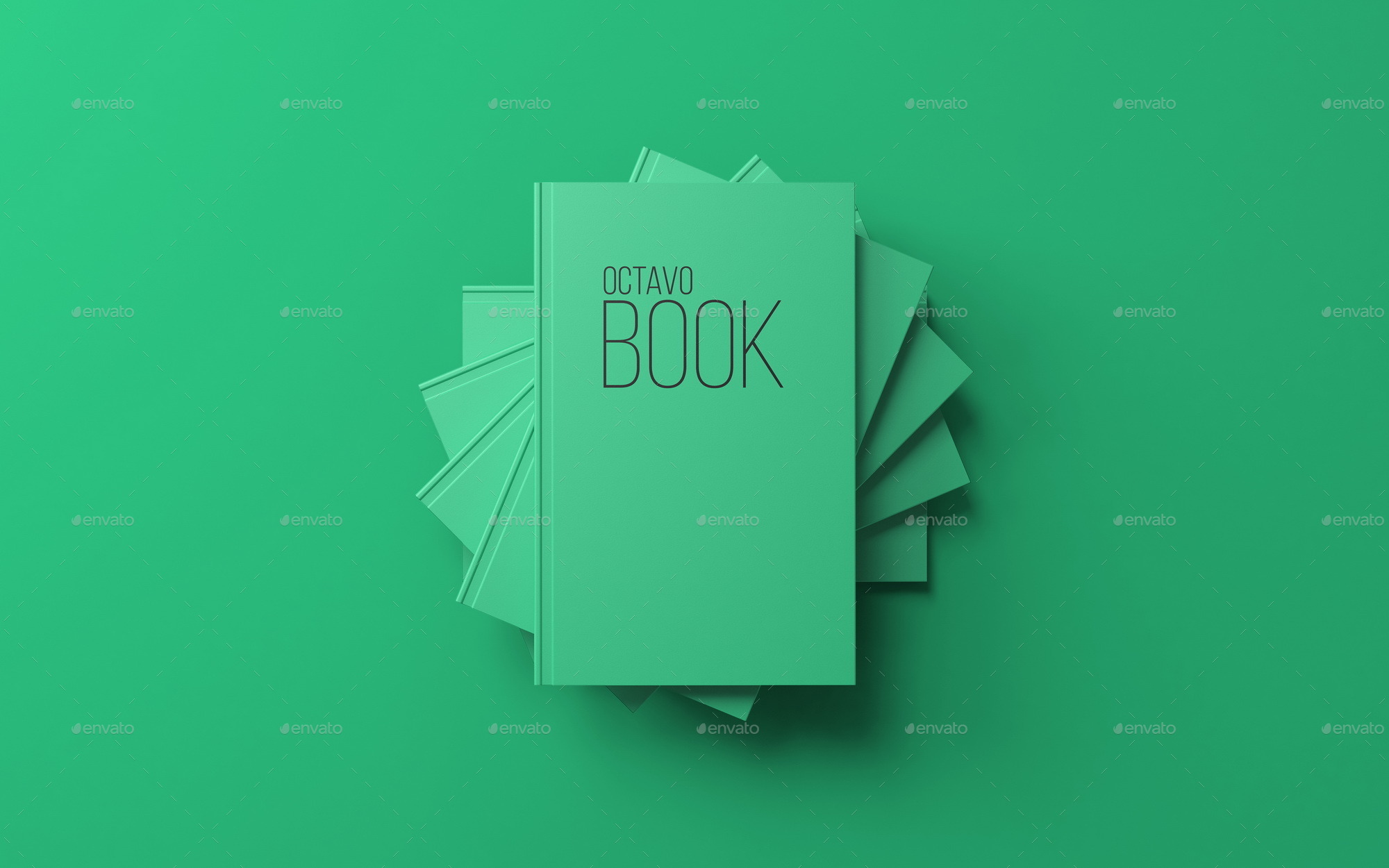 Octavo Book MockUp Set.1, Graphics GraphicRiver