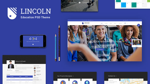 Lincoln Educational - ThemeForest 12457054