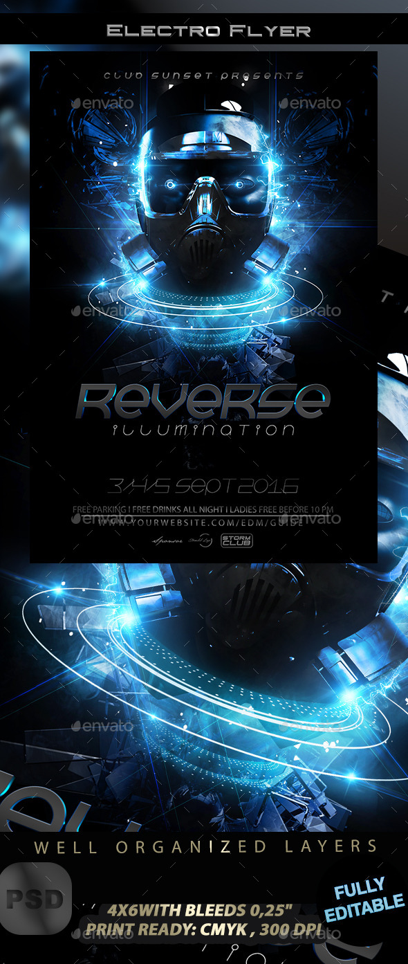 Electro Flyer - Events Flyers