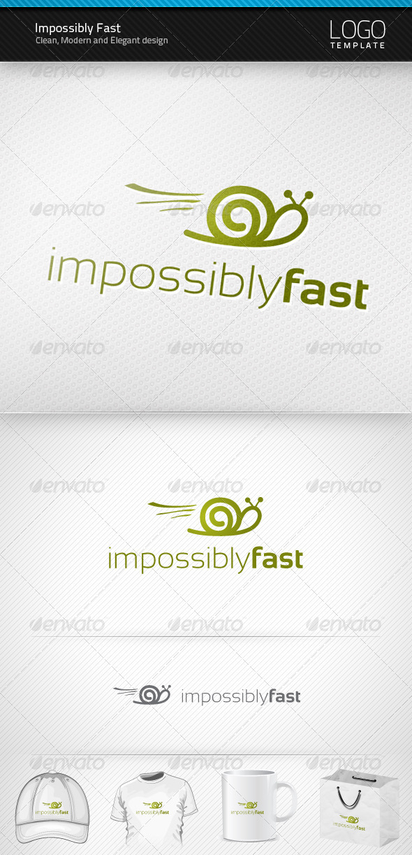 Impossibly Fast Logo - Symbols Logo Templates