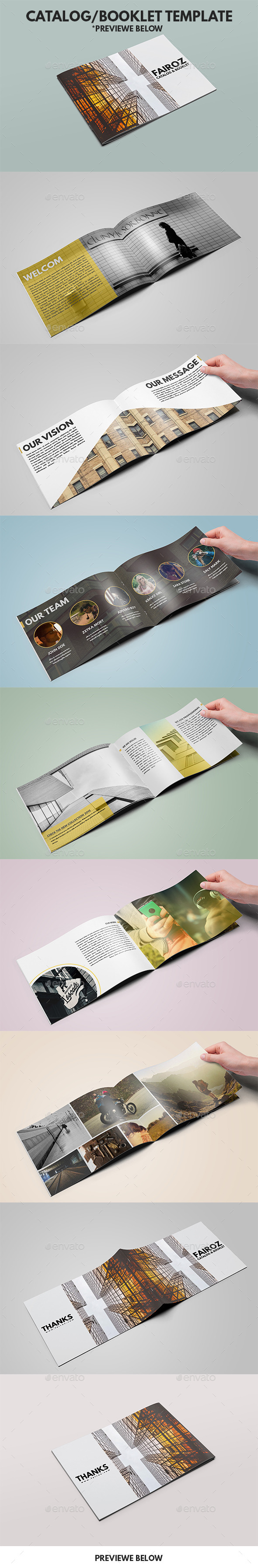 Catalog & Brochure Template Catalog & Brochure Template