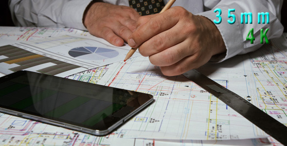 Architect Drawing 02  alt