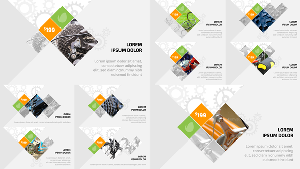 Mechanical Parts Showcase - VideoHive 12469614