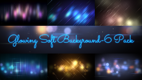 Glowing Soft Background-6 Pack Glowing Soft Background-6 Pack