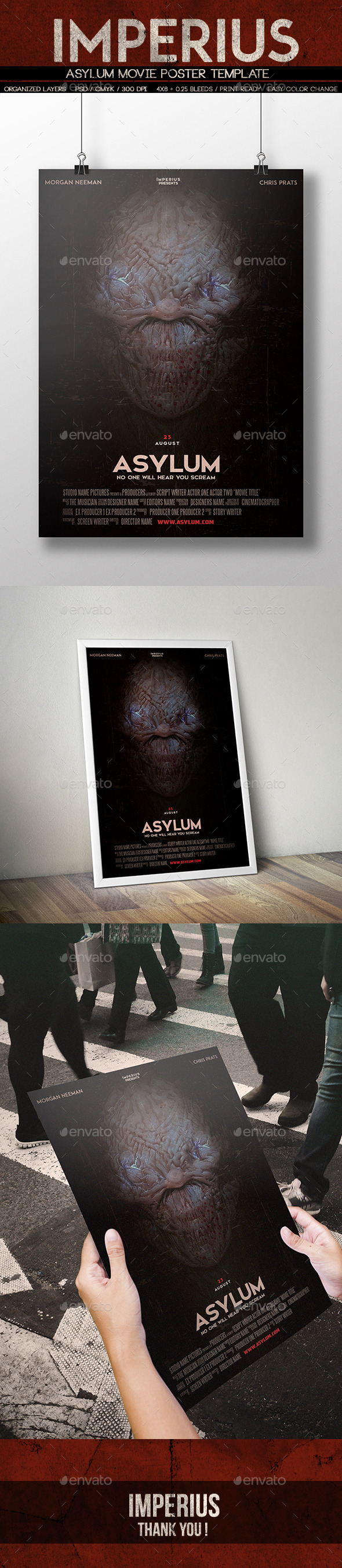 Asylum Movie Poster - Miscellaneous Events