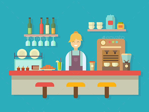 Bar Counter - Miscellaneous Vectors