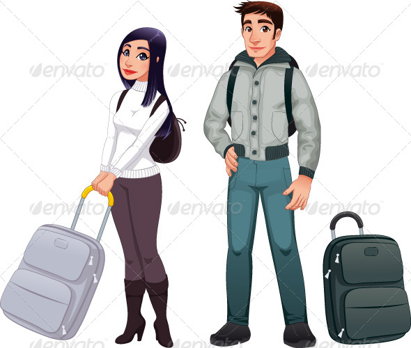 People in Transit - People Characters