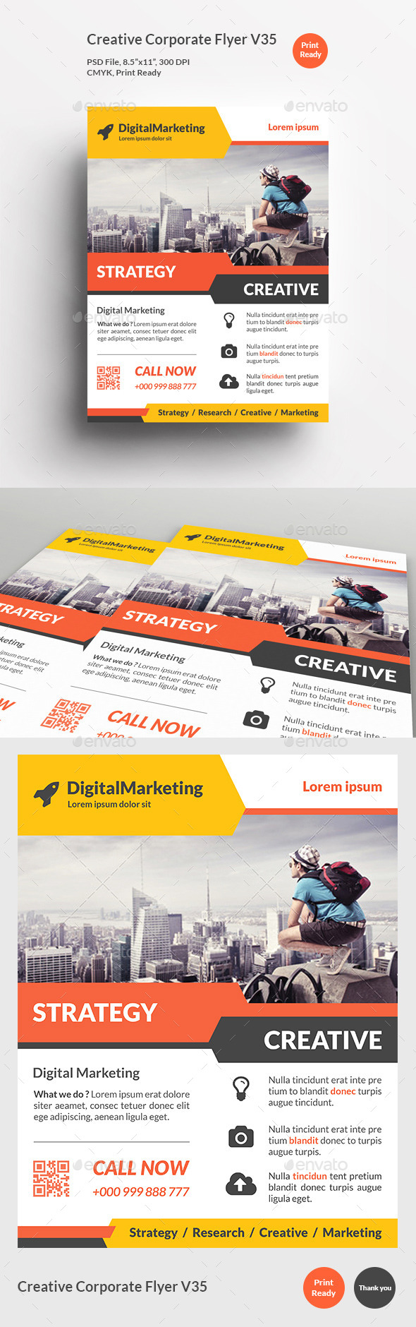 Creative Corporate Flyer V35 - Corporate Flyers