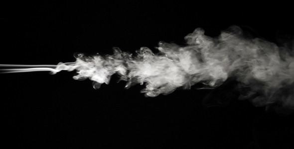 Abstract White Smoke on Black Background 2 by okanakdeniz ...