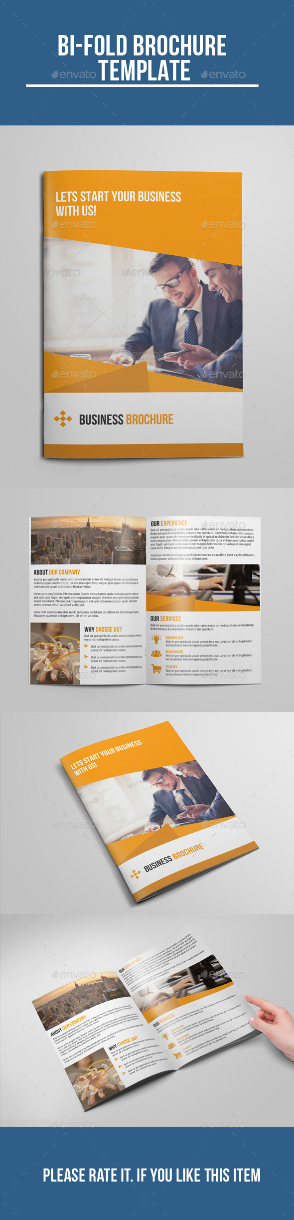 Corporate Bi- Fold Brochure - Corporate Brochures